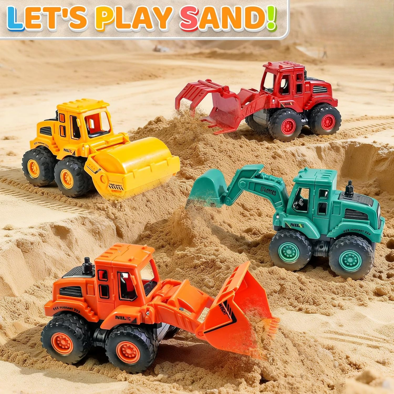 Kids Toys Jcb - Construction Toys for Boys Kids Friction