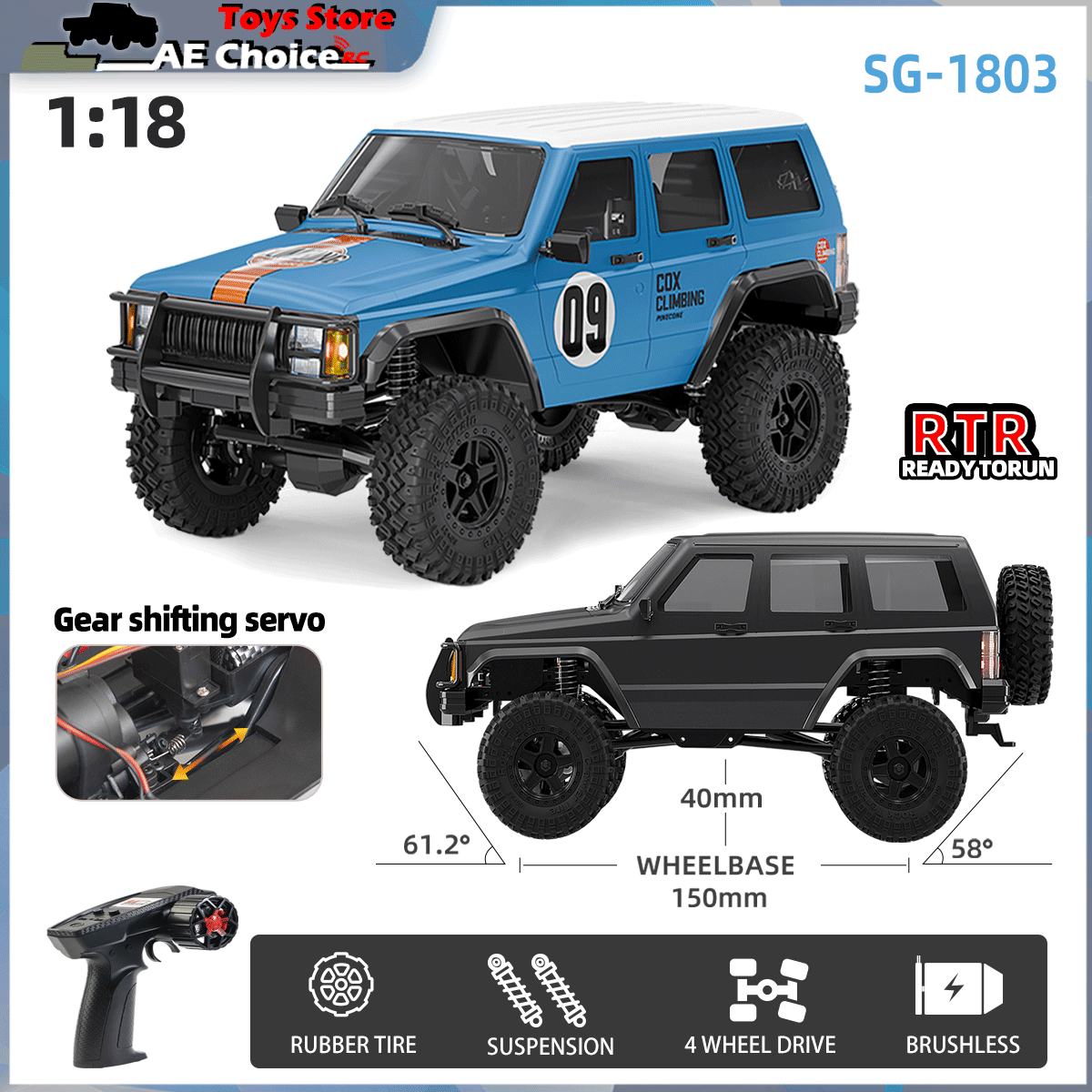 Kids Toys Under 100 - SG1803 1/18 Full Scale Simulation Model