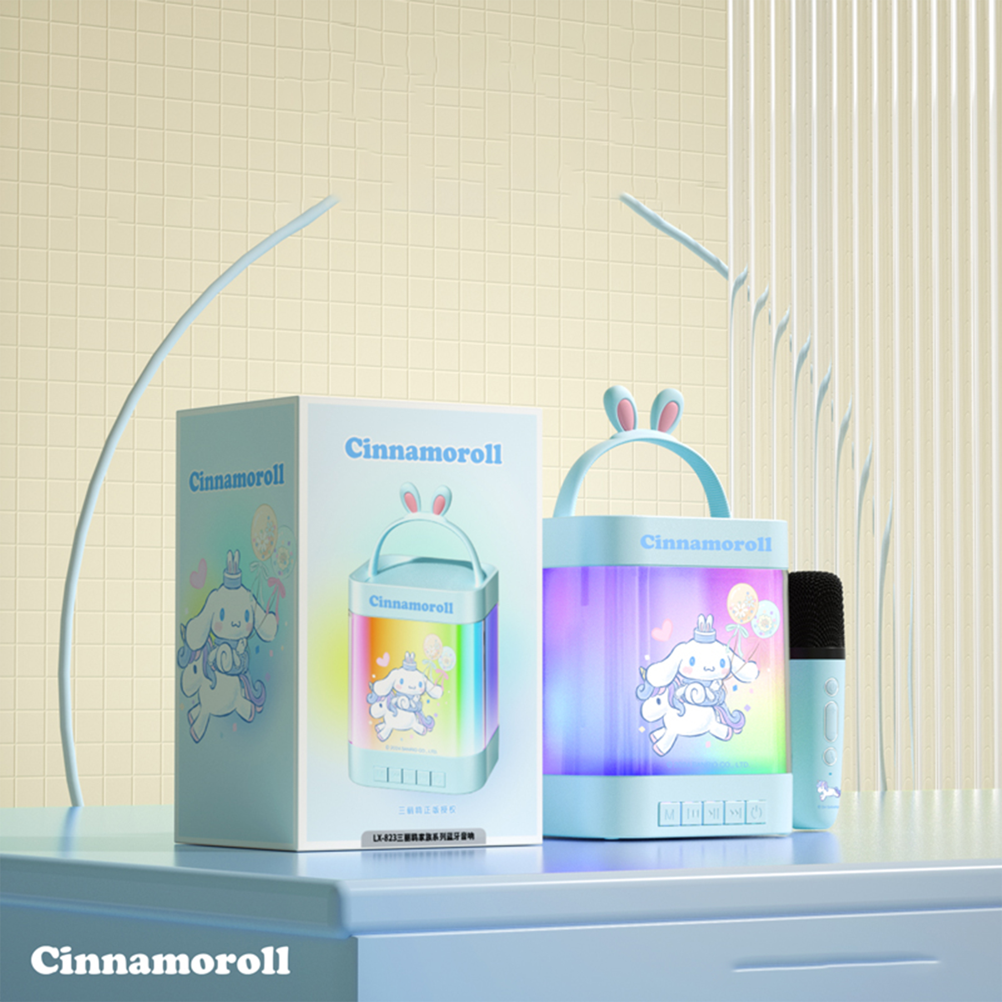 Kids Microphone Karaoke - Sanrio kuromi My Melody Mini Karaoke
