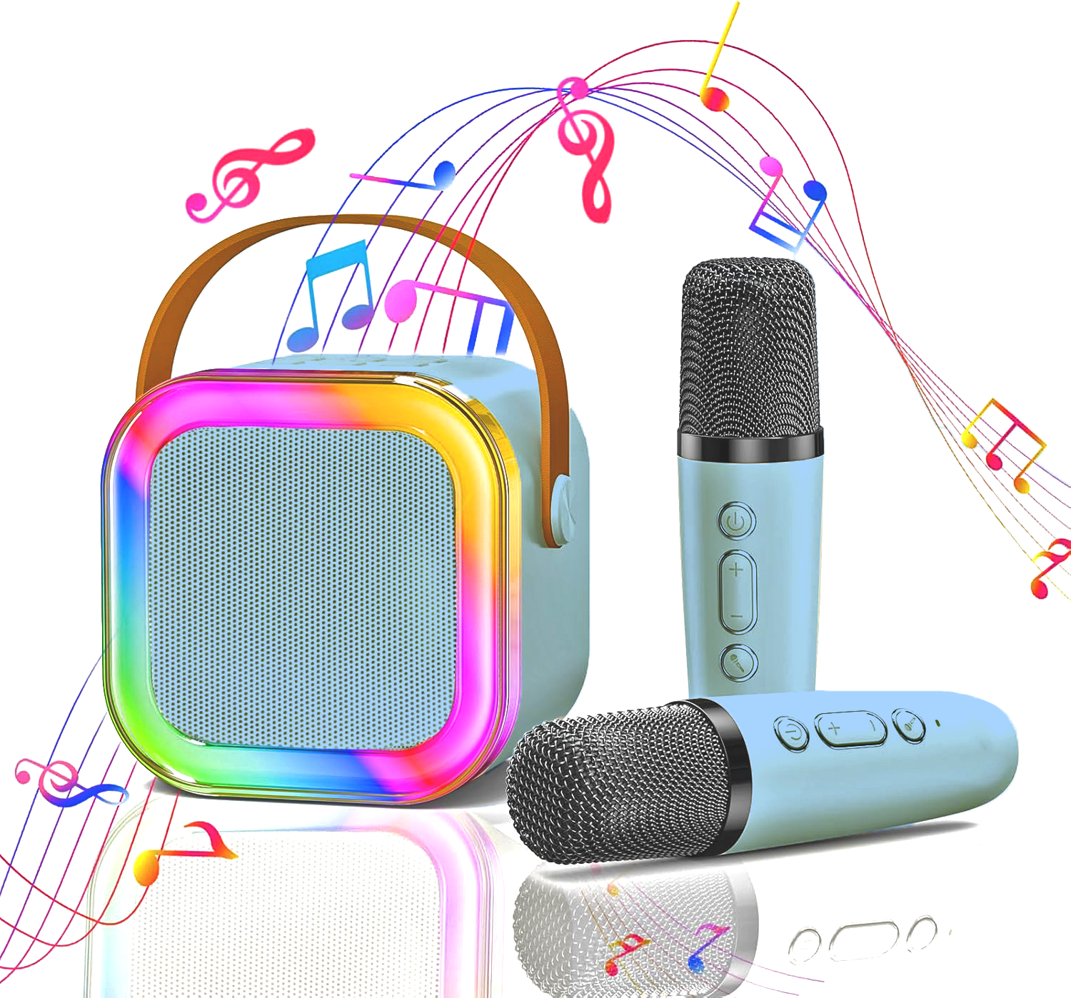 Kids Microphone Karaoke - GMOX Portable Mini Karaoke Machine with