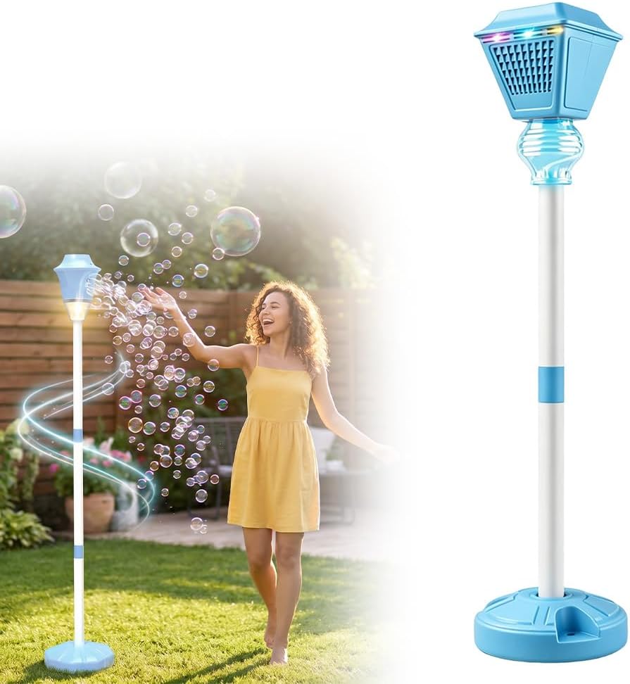 Bubble Machine Outdoor - Standing Bubble Machine,Street Lamp Bubble Tower