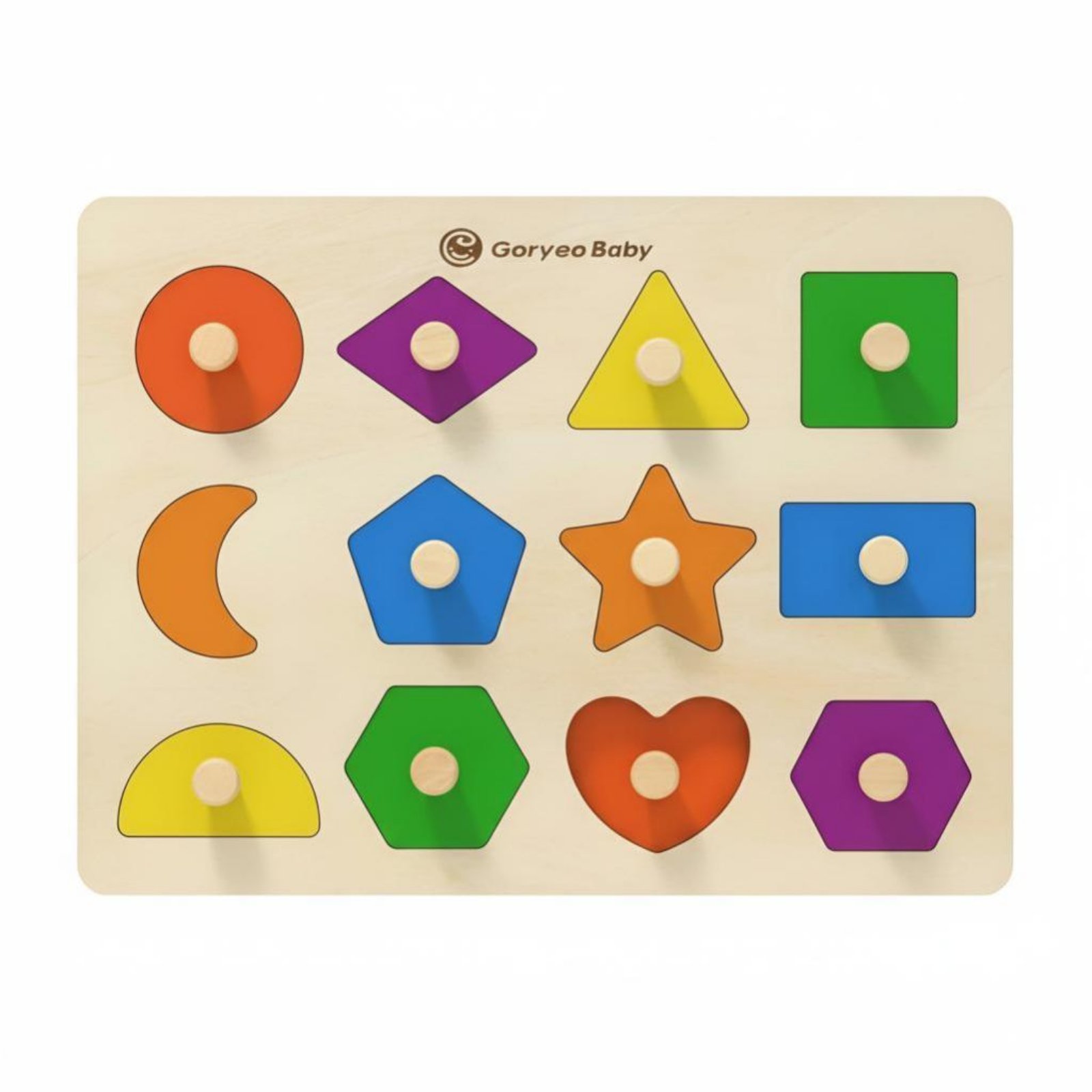 Kids Toys And Games - Number Game Board, Wooden Shape Toy,