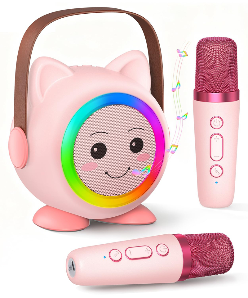 Kids Microphone Karaoke - Mini Karaoke Machine Toy for Kids