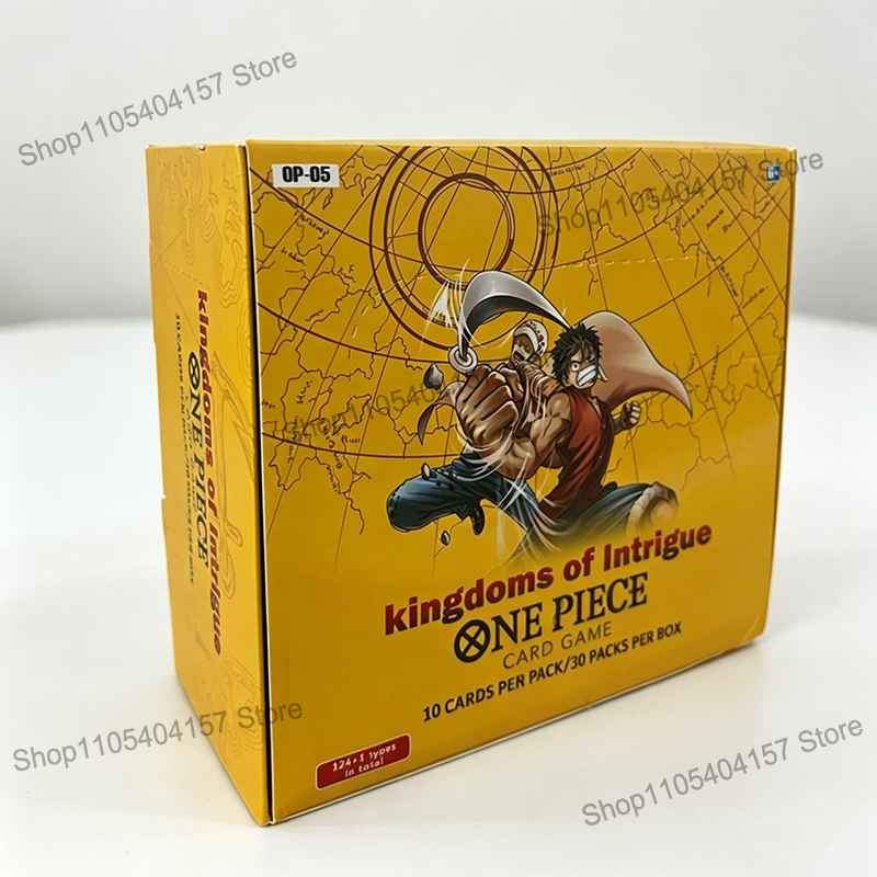 Kids Toys Yellow - New 300Pcs/Box One Piece Cards English