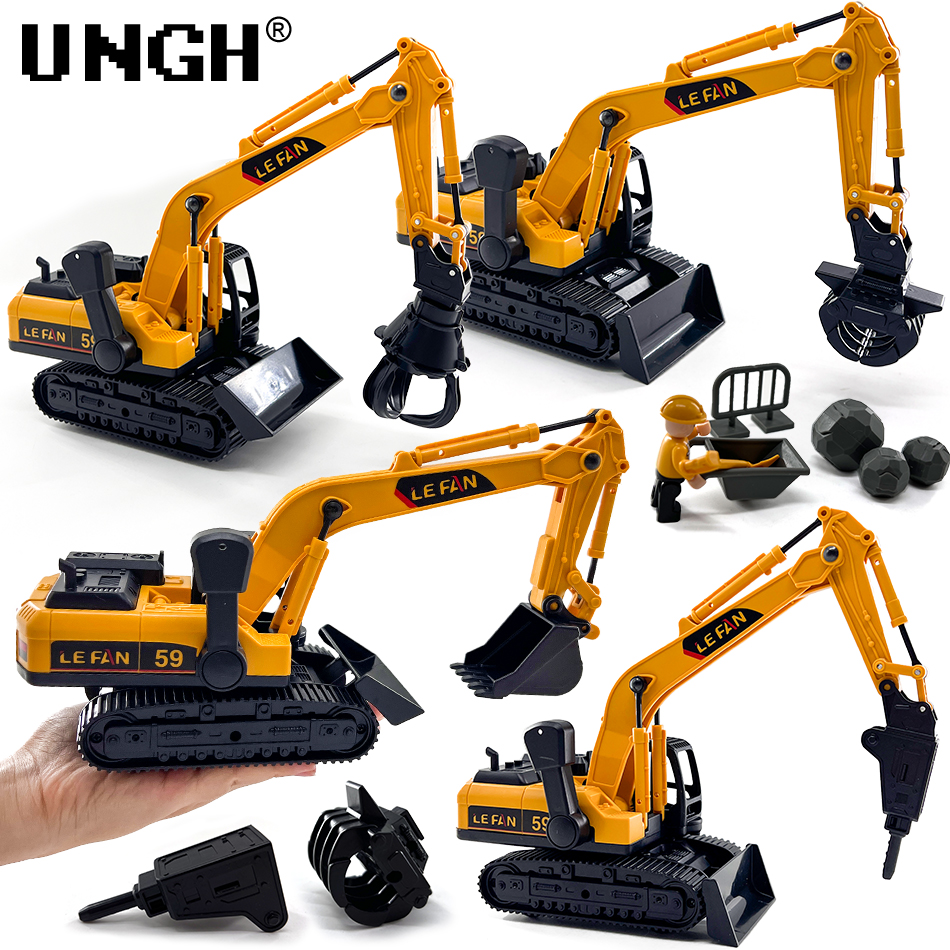 Kids Toys Jcb - UNGH 1:32 Simulation Diecast Crane Car