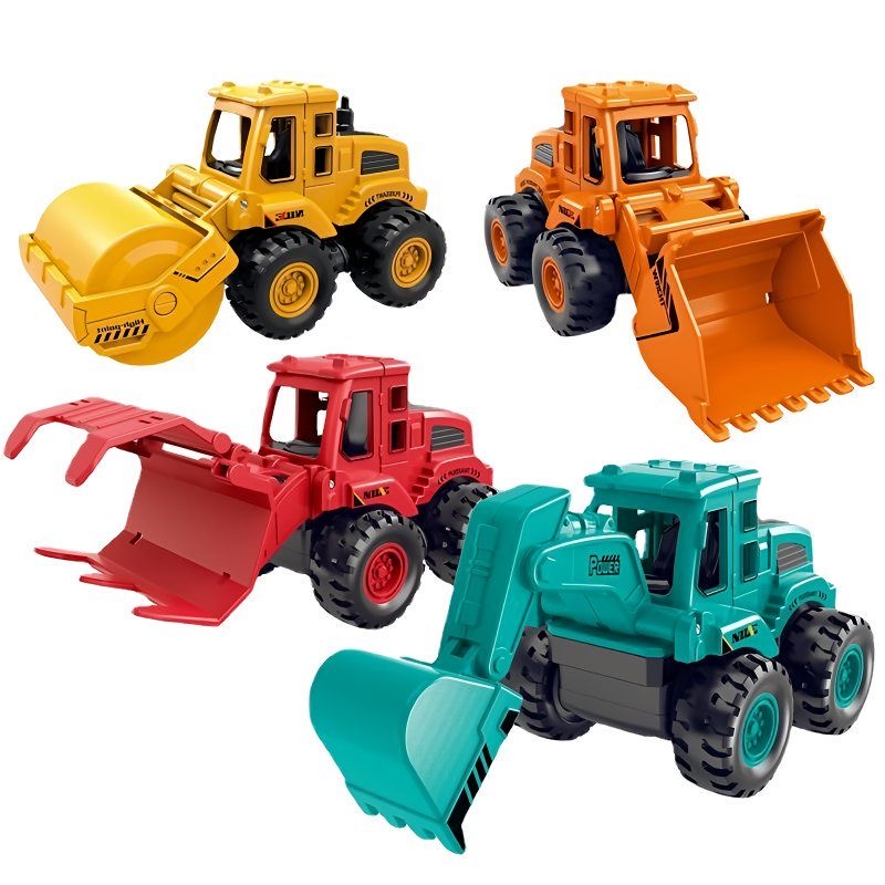Kids Toys Jcb - Simulation engineering vehicle toys, inertial vehicles,