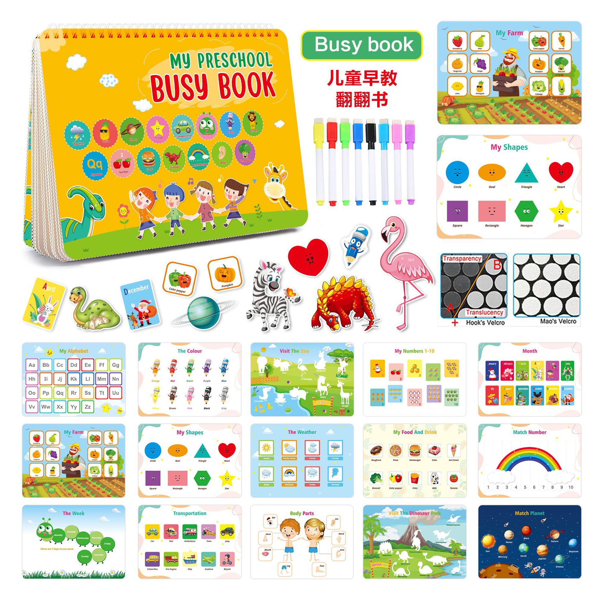Kids Toys Now - Busy Book for Kids 2-5 Years