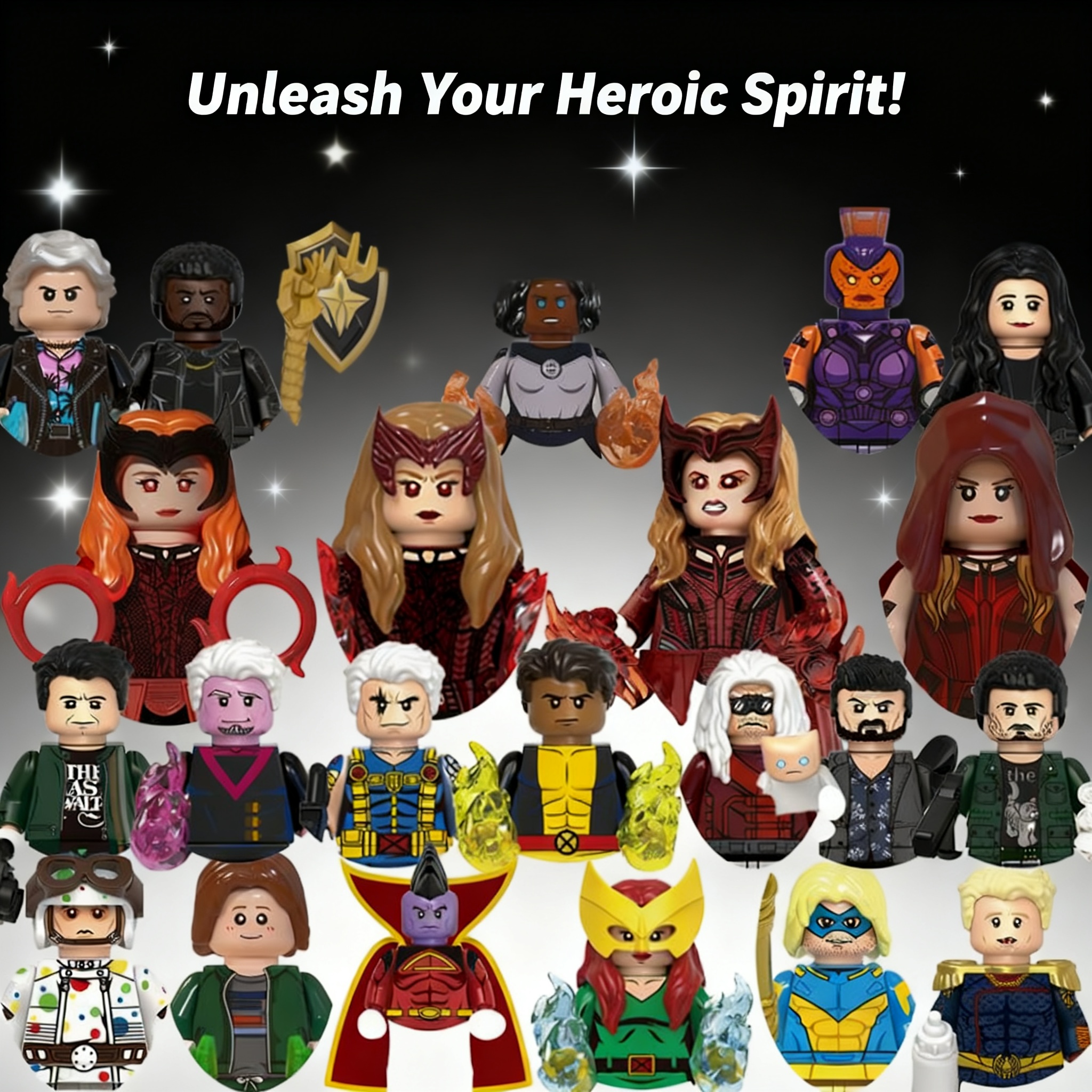 Kids Toys Lego - New Wanda Mini Action Figures Homelander