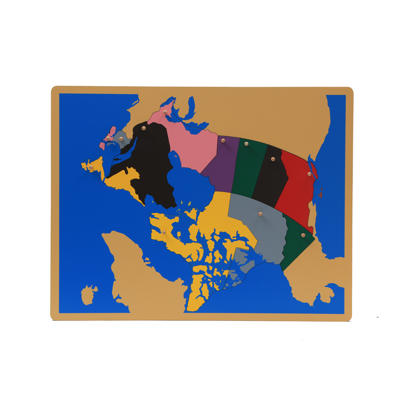 Wood  Map Puzzle of Canada Mon - Kids Toys Canada recensione e prezzo
