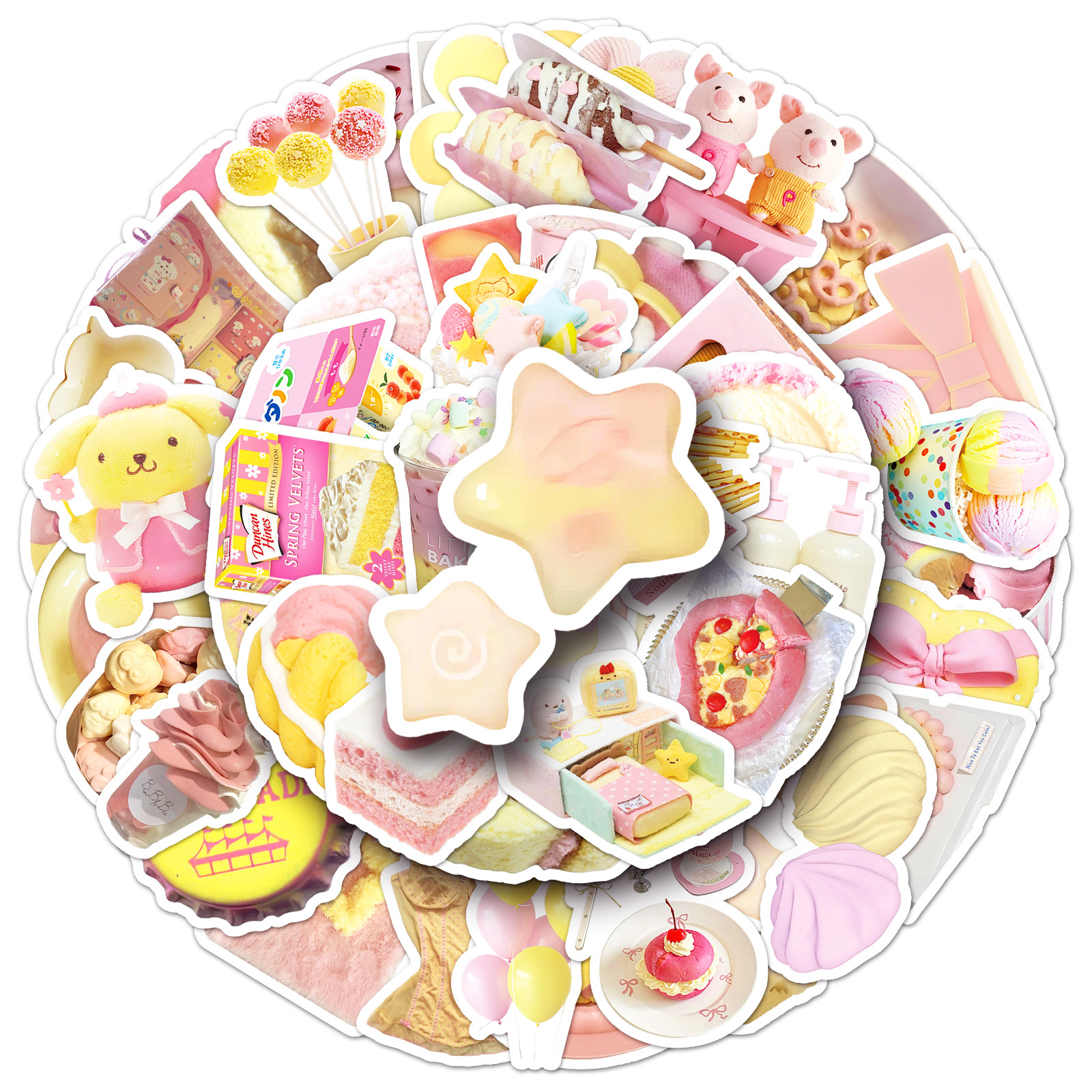 10/30/50PCS Yellow Pink Ins St - Kids Toys Yellow recensione e prezzo