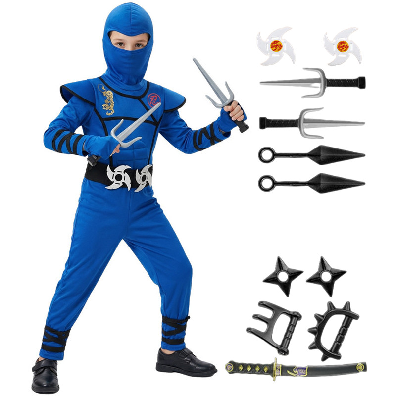 Black and Blue Ninja Costume f - Kids Toys Boys recensione e prezzo