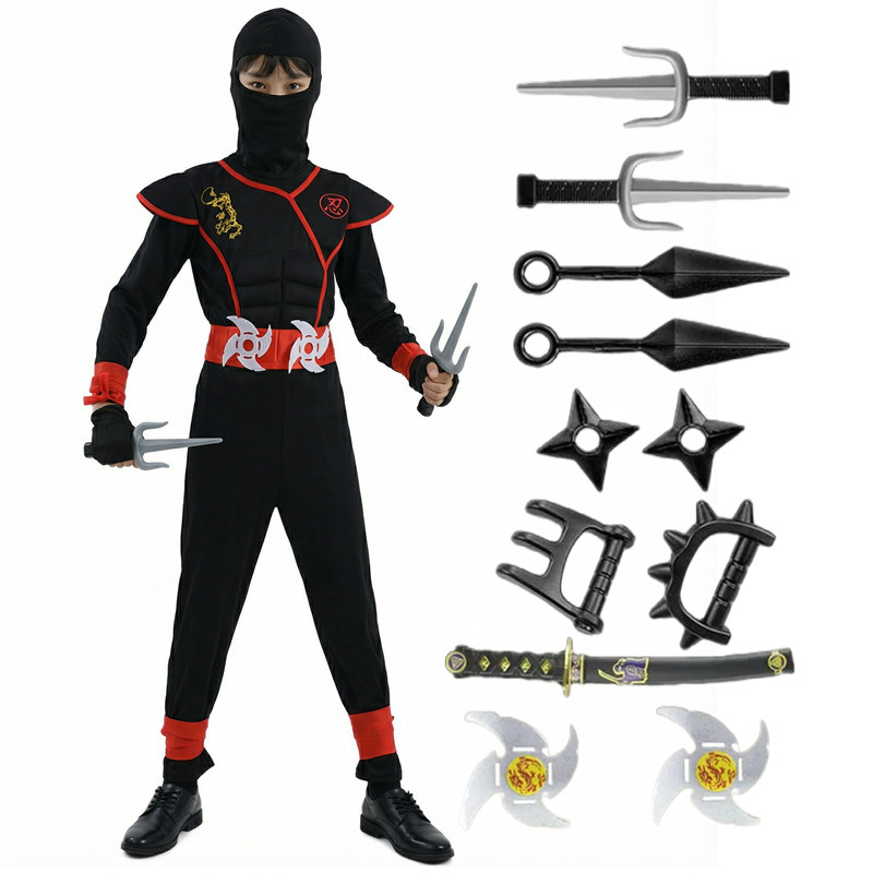 Black and Blue Ninja Costume f - Kids Toys Boys recensione e prezzo