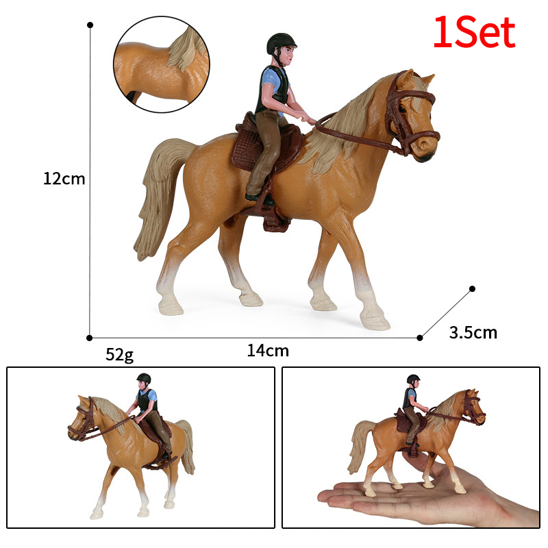1Set Simulation Animals Horse  - Kids Toys Under $5 recensione e prezzo