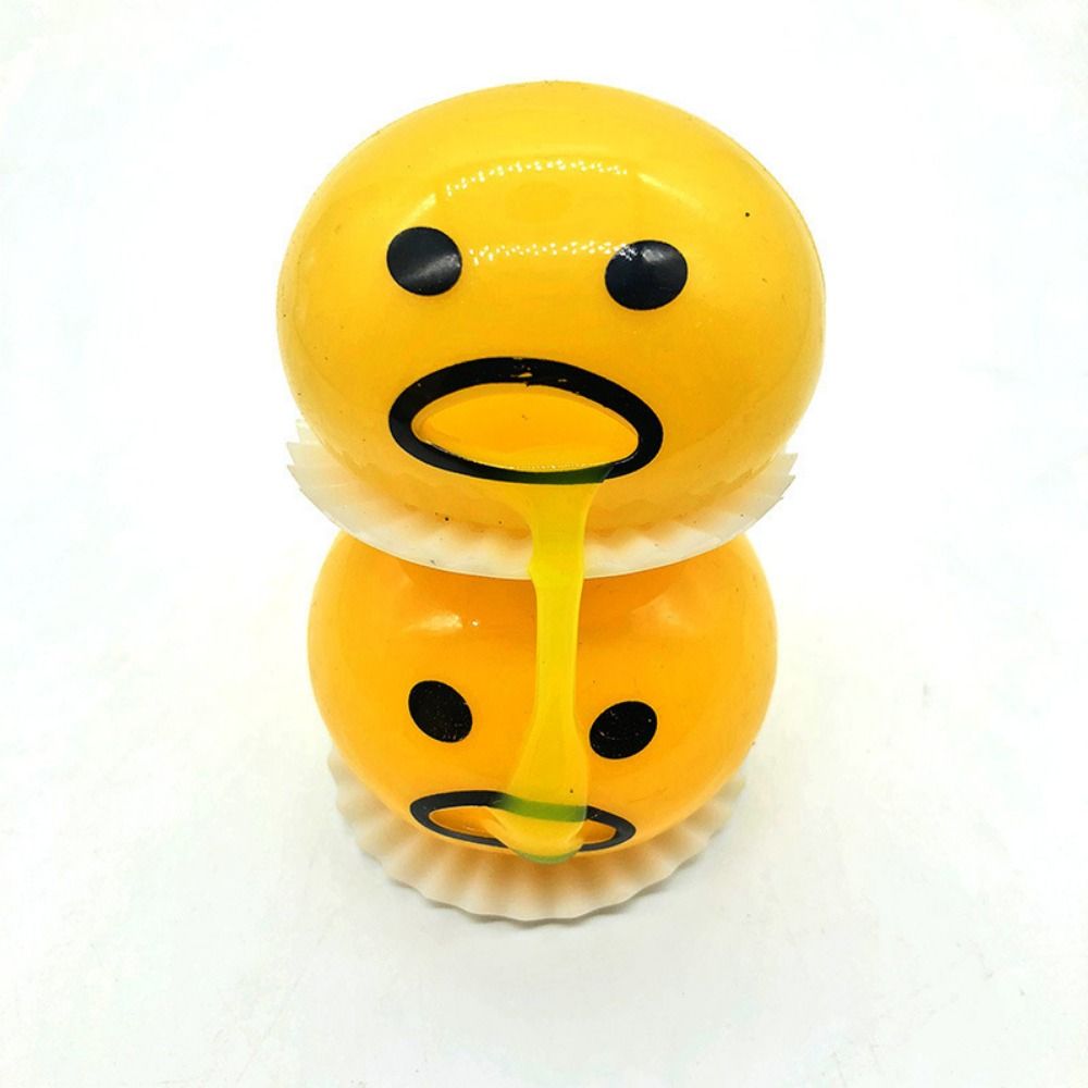 Vomiting Egg Yolk Stress Ball  - Kids Toys Yellow recensione e prezzo