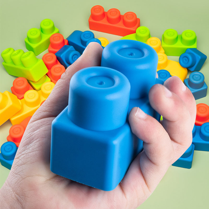 DIY Baby Soft Rubber Big Parti - Kids Toys Lego recensione e prezzo