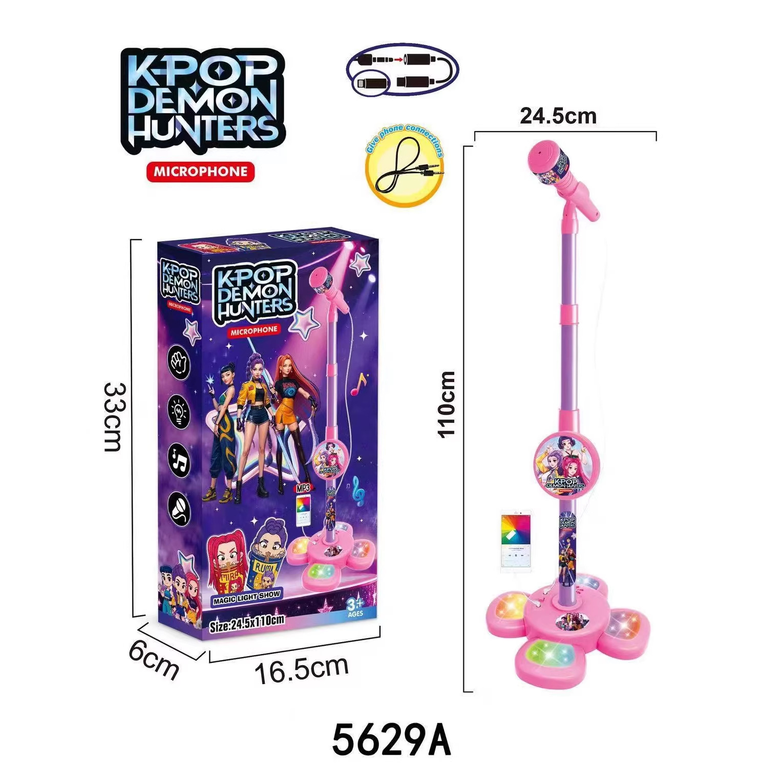 Kids Microphone with Stand, Ka - Kids Microphone Karaoke recensione e prezzo