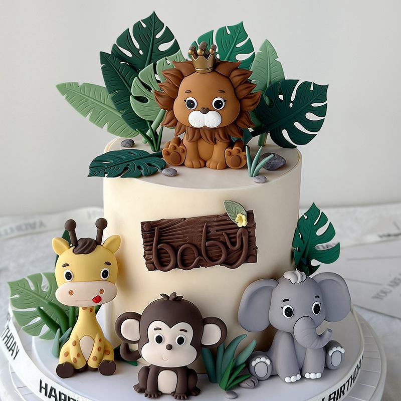 Jungle Safari Animal Doll Cake - Kids Toys Elephant recensione e prezzo