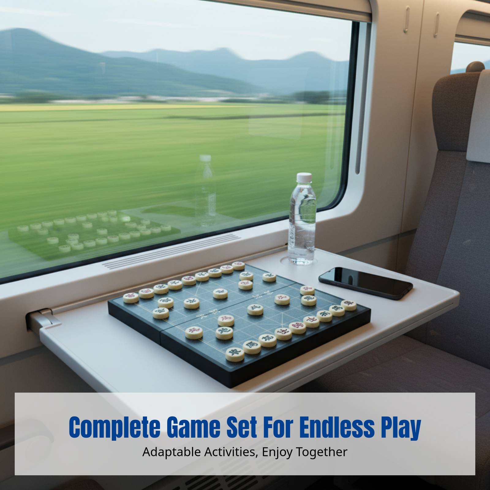Foldable Chess Set, Multi-Game - Kids Toys And Games recensione e prezzo