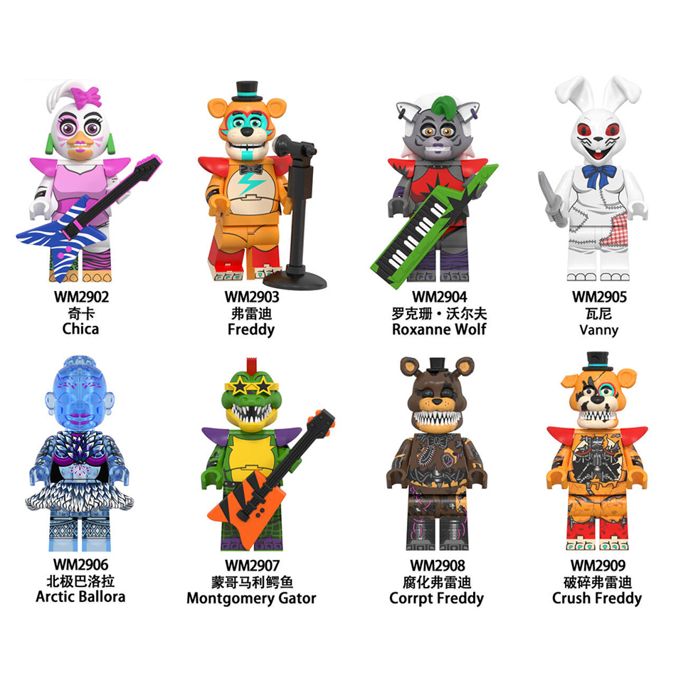 Assembly Mini Bricks FNAF Nigh - Kids Toys Lego recensione e prezzo