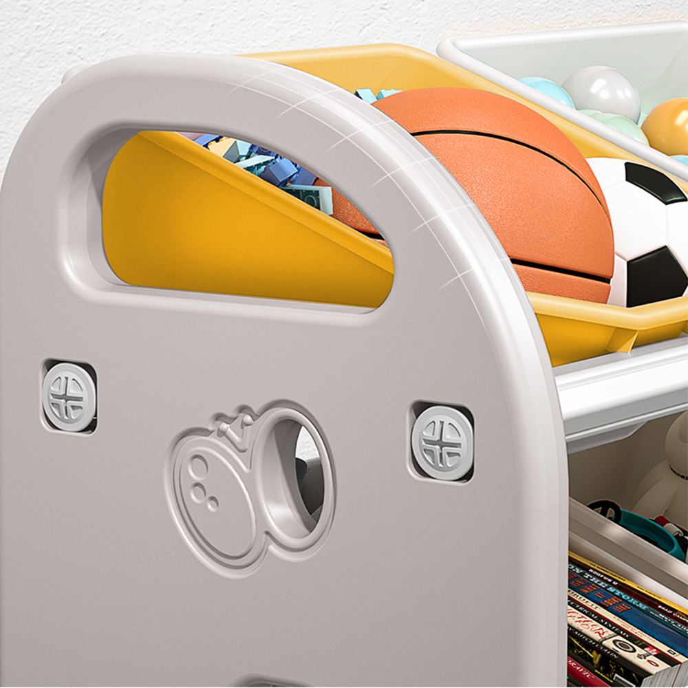 Kids Toy Storage Organizer wit - Kids Toys Yellow recensione e prezzo