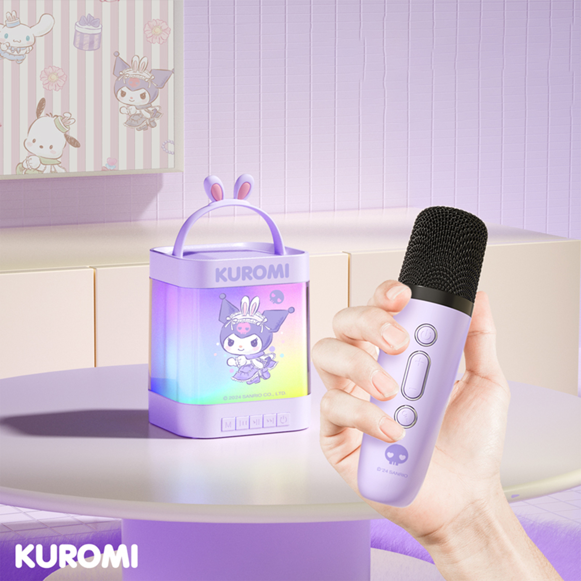Sanrio kuromi My Melody Mini K - Kids Microphone Karaoke recensione e prezzo