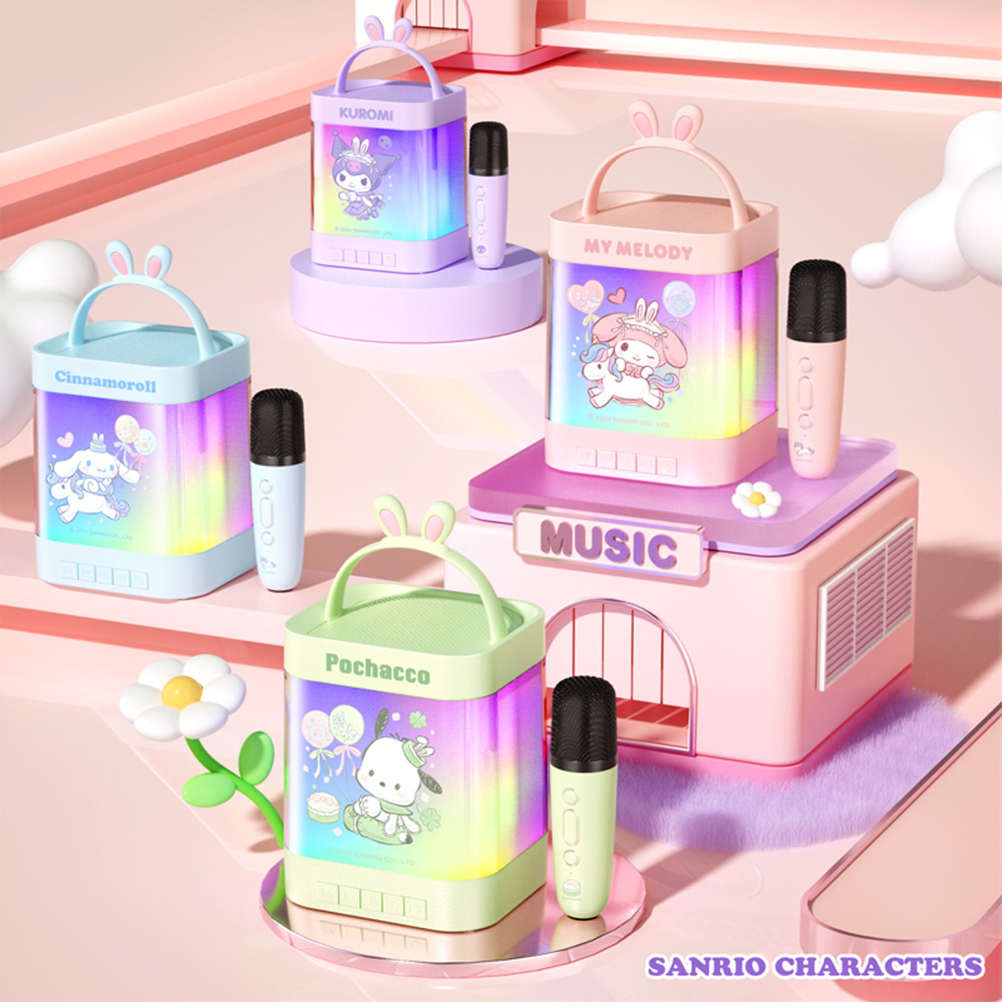 Sanrio kuromi My Melody Mini K - Kids Microphone Karaoke recensione e prezzo