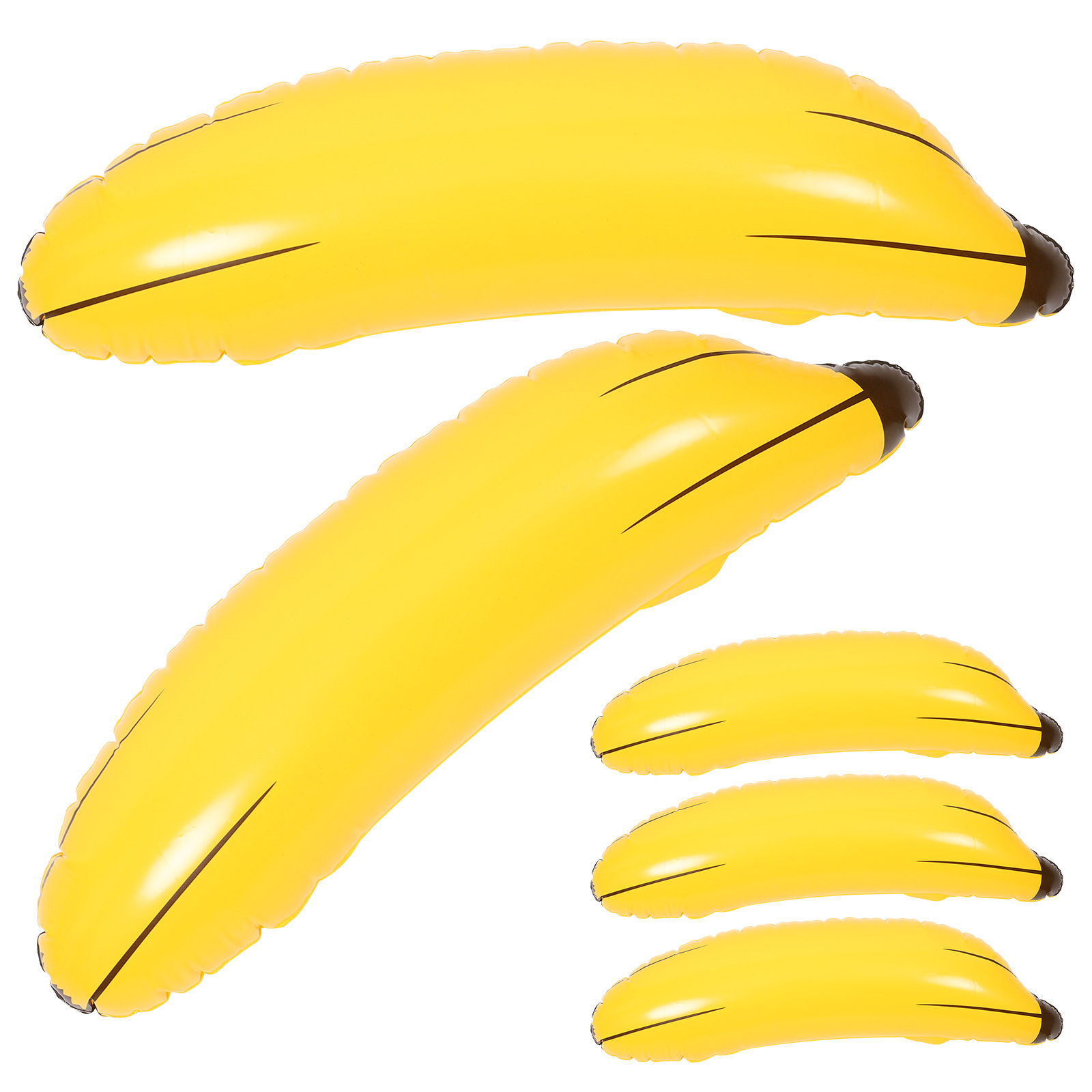 6 Pcs Inflatable Banana Toys Y - Kids Toys Yellow recensione e prezzo