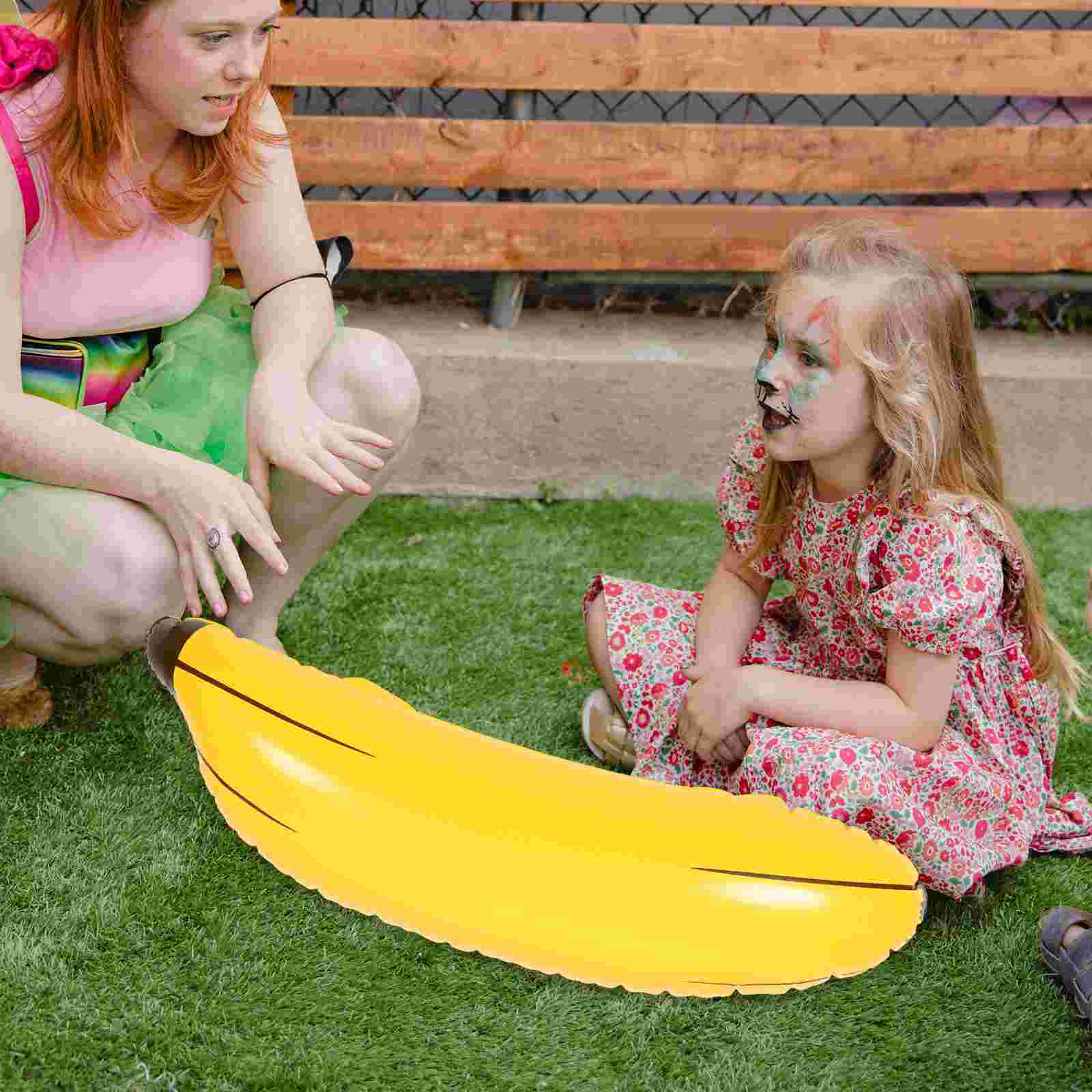 6 Pcs Inflatable Banana Toys Y - Kids Toys Yellow recensione e prezzo