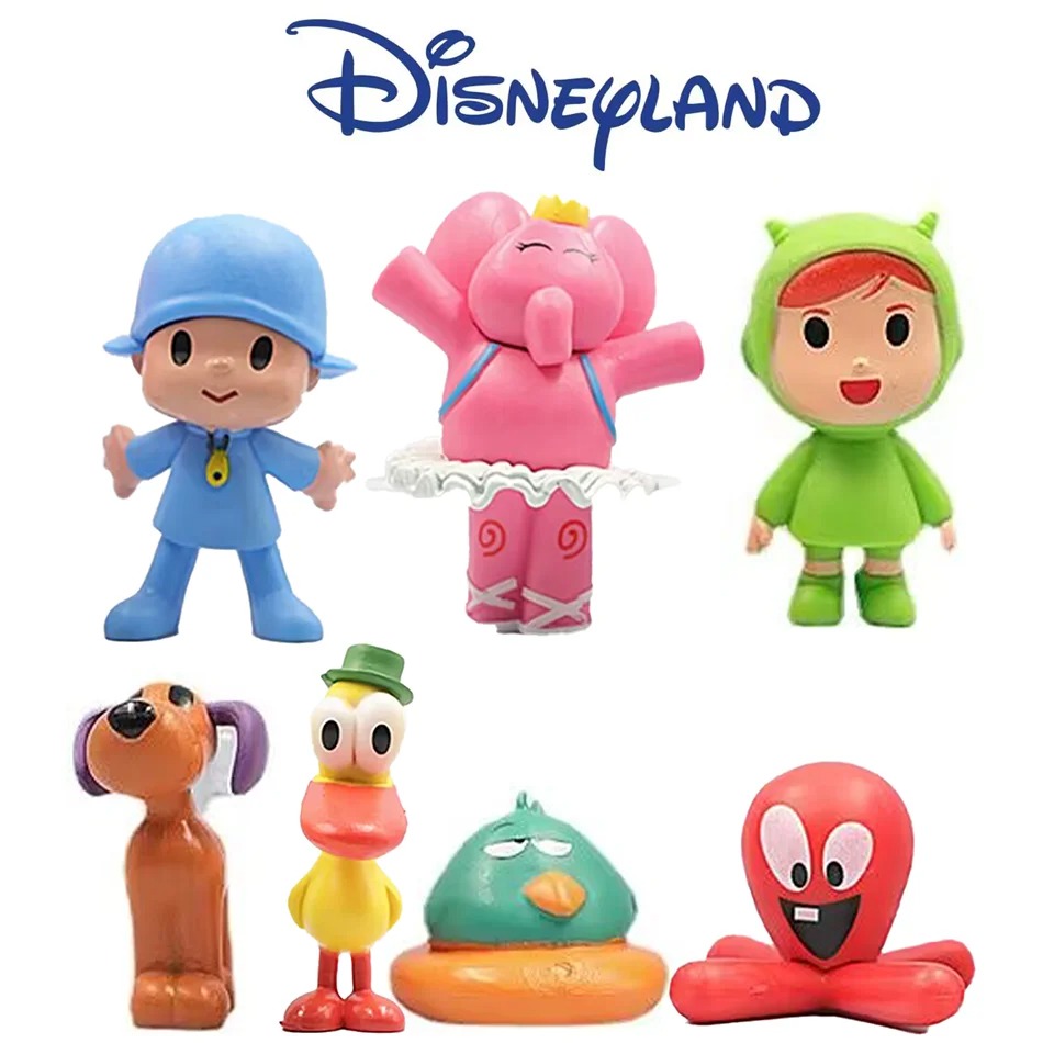 7Pcs/Set Pocoyo Animal Toy Bir - Kids Toys Elephant recensione e prezzo