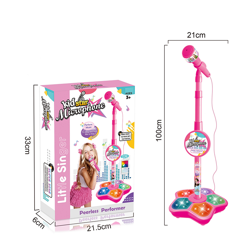 Kids Microphone Stand Toy, Por - Kids Microphone Karaoke recensione e prezzo