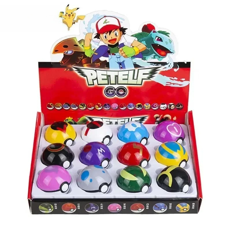 12Pcs Pokemon Figure Pokeball  - Kids Toys Return Gift recensione e prezzo