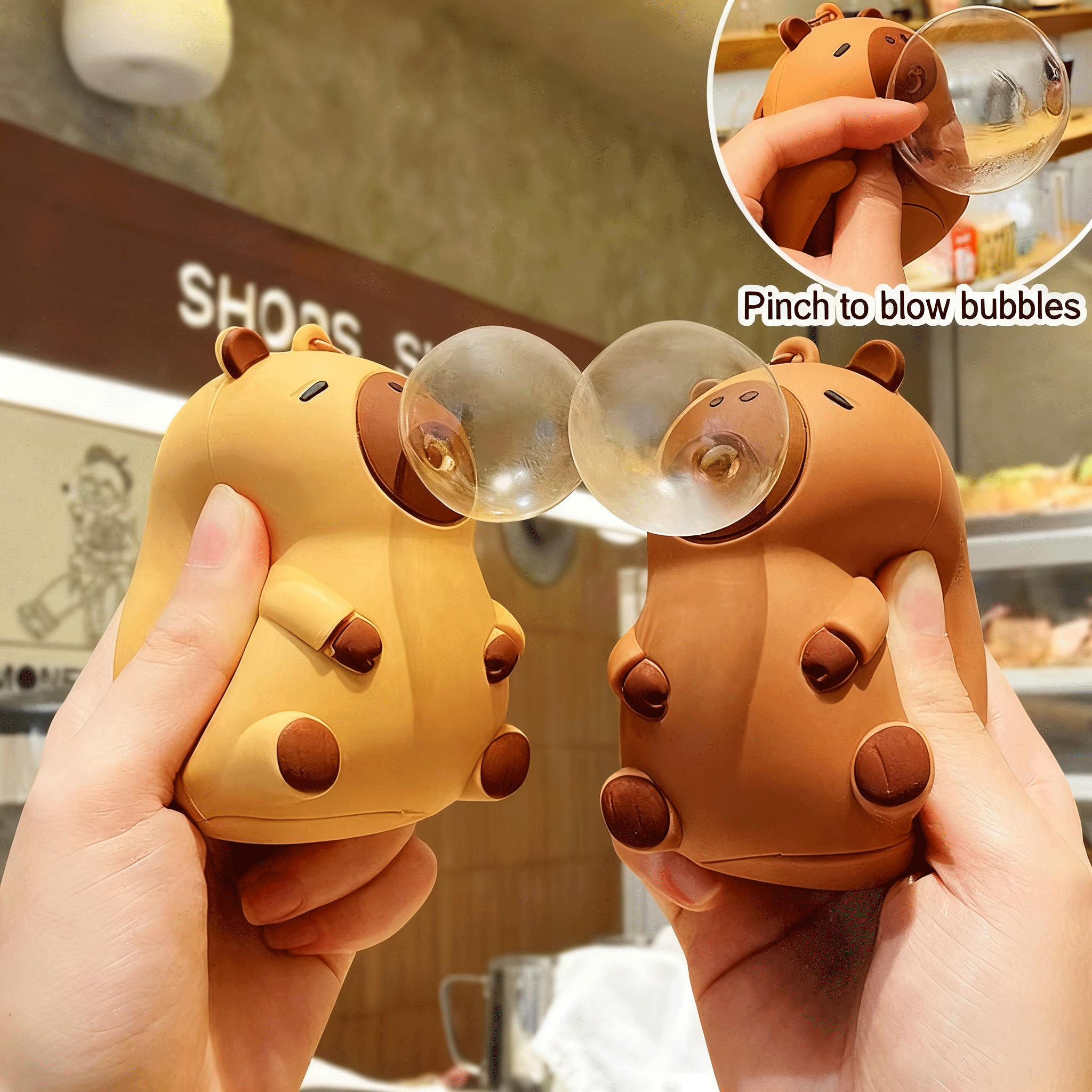 Capybara Doll Pinch Pendant To - Kids Toys Under $5 recensione e prezzo