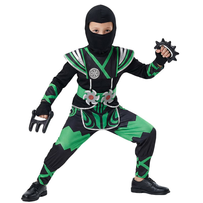 Green Ninja Costume for Kids w - Kids Toys Boys recensione e prezzo