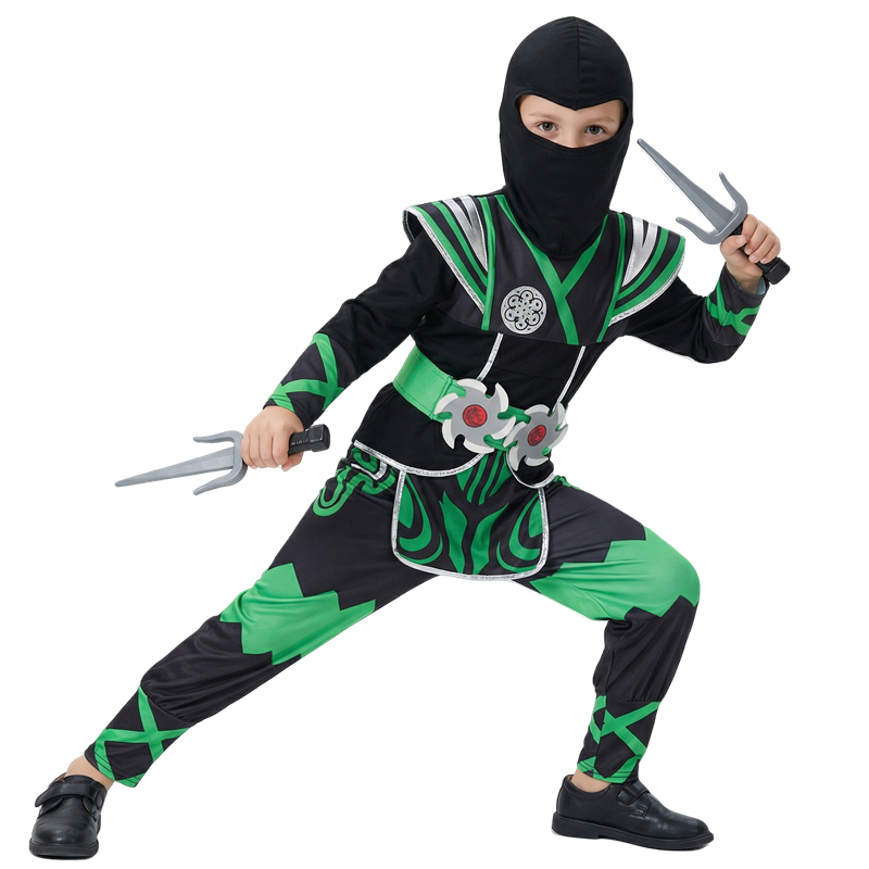 Green Ninja Costume for Kids w - Kids Toys Boys recensione e prezzo