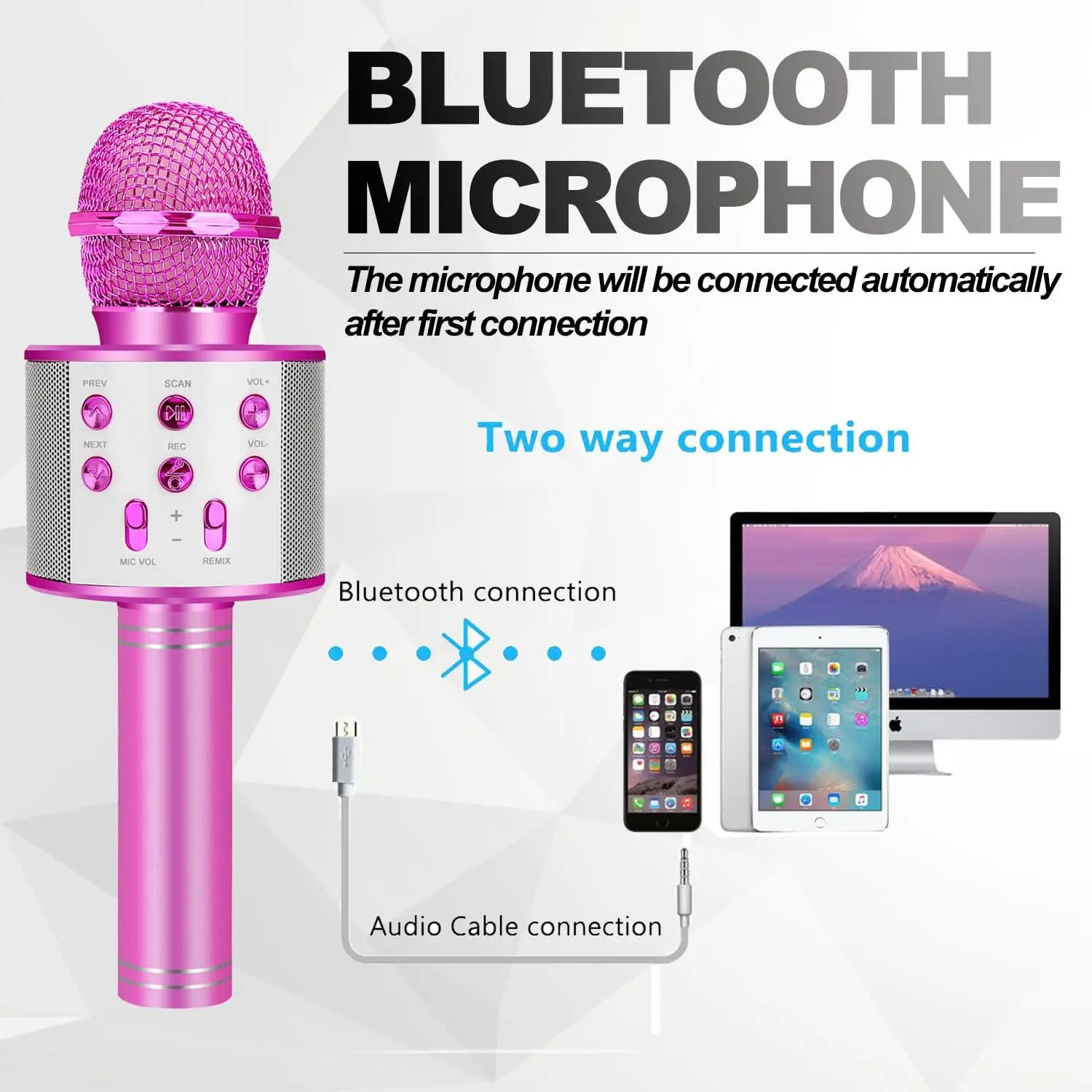 Kids Karaoke Microphone for Gi - Kids Microphone Karaoke recensione e prezzo