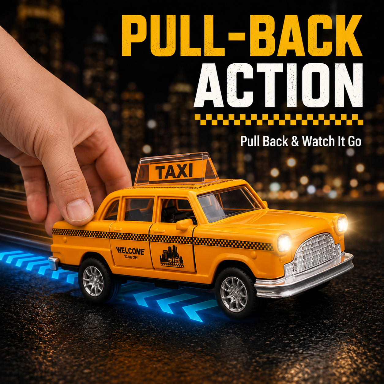 Diecast NYC Yellow Taxi Toy Ca - Kids Toys Nyc recensione e prezzo