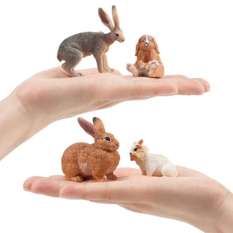 12Pcs Simulation Rabbit Farm A - Kids Toys Under $5 recensione e prezzo