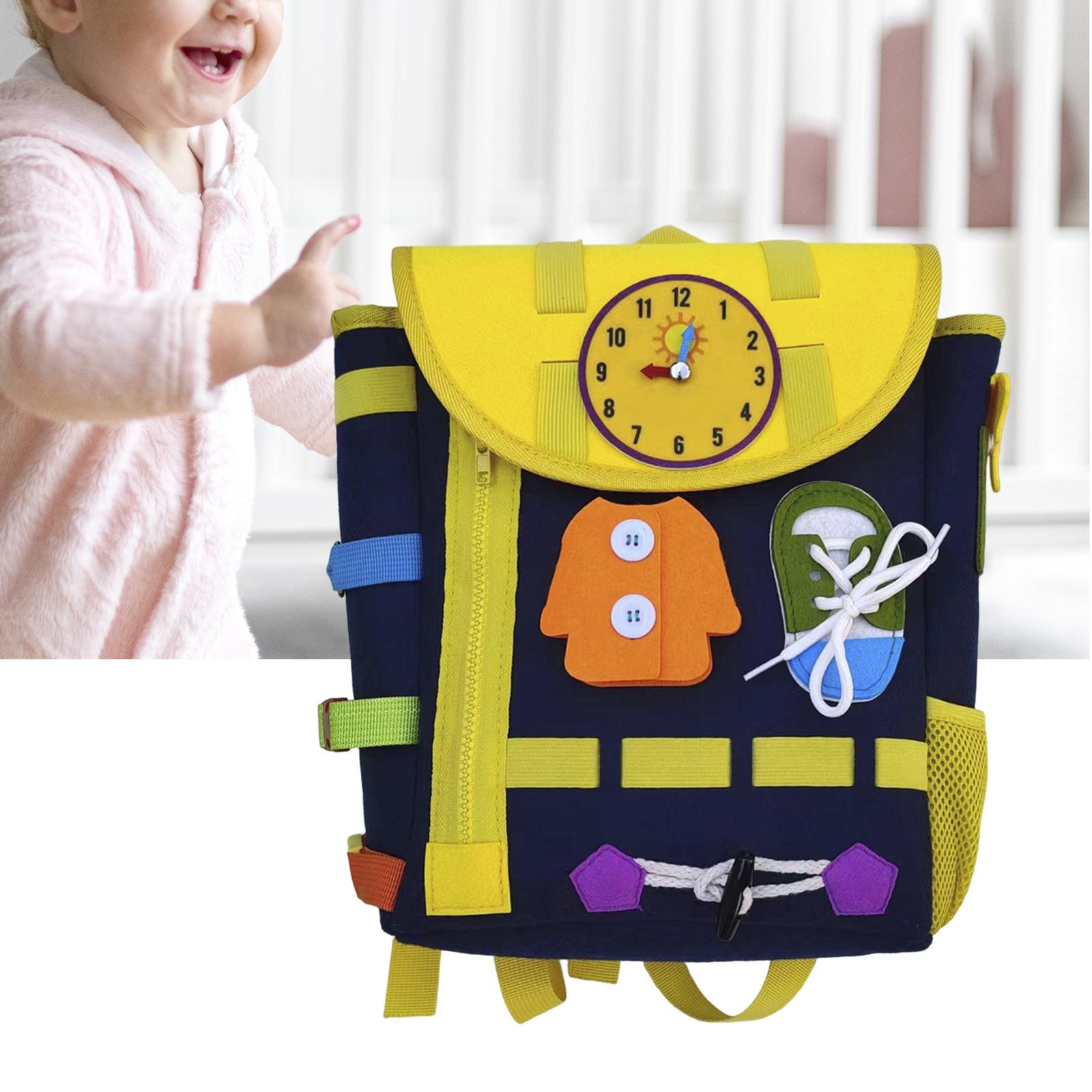 Toddler Backpack Busy Board Mo - Kids Zip Toys recensione e prezzo