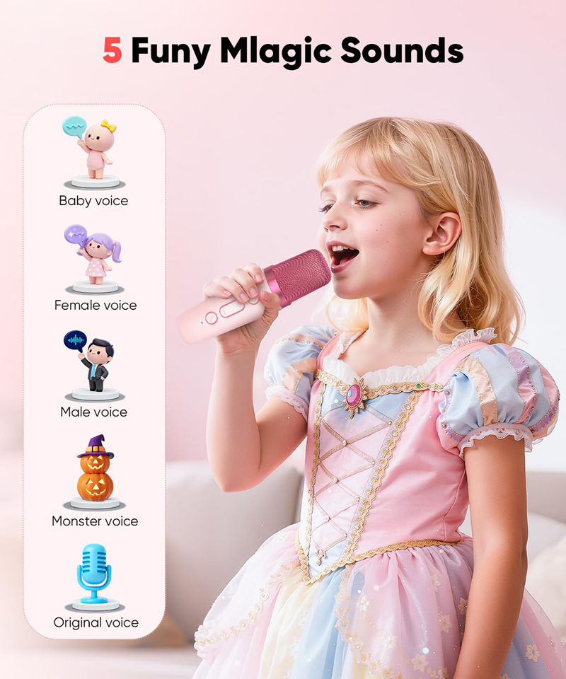 Mini Karaoke Machine Toy for K - Kids Microphone Karaoke recensione e prezzo