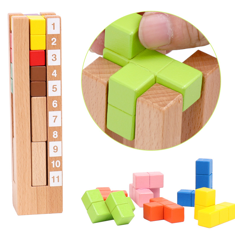Tower Block Wooden Blocks Educ - Kids Toys Now recensione e prezzo