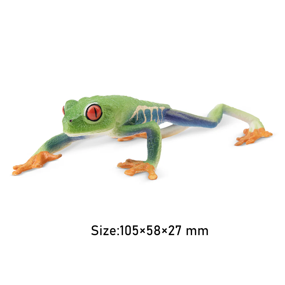 Toymany Simulation Red-eyed Tr - Kids Toys Under $5 recensione e prezzo