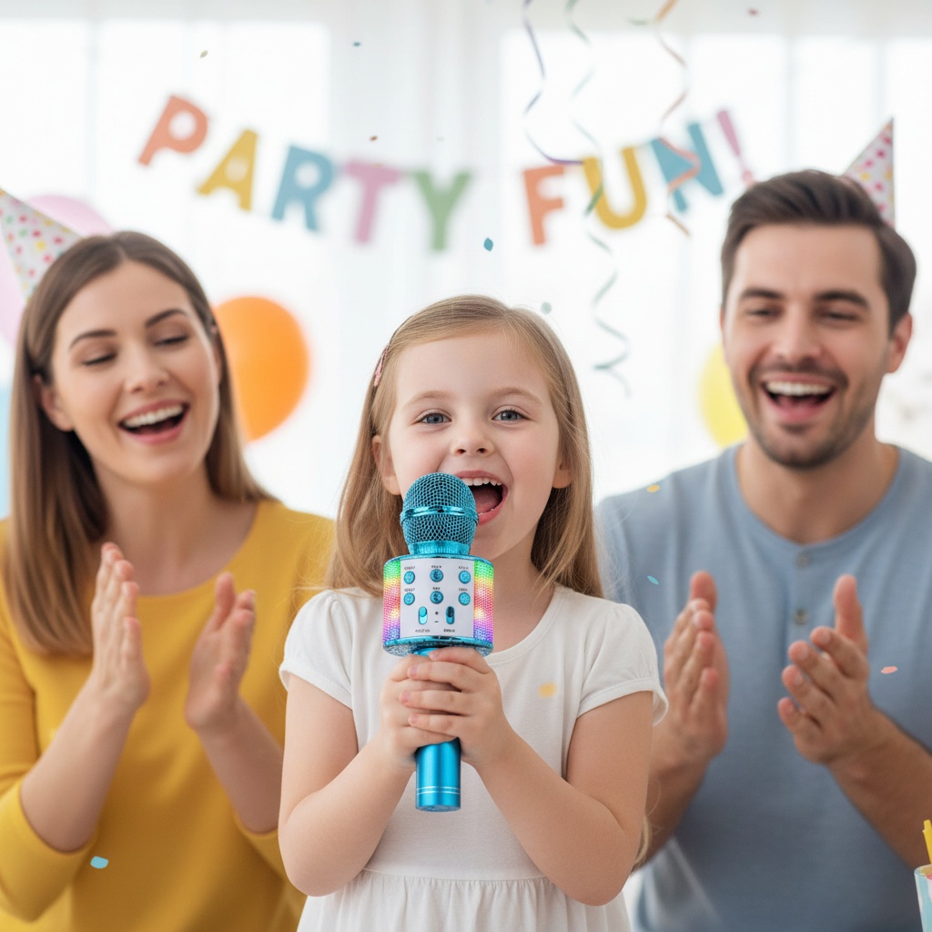 Bluetooth Karaoke Microphone W - Kids Microphone Karaoke recensione e prezzo