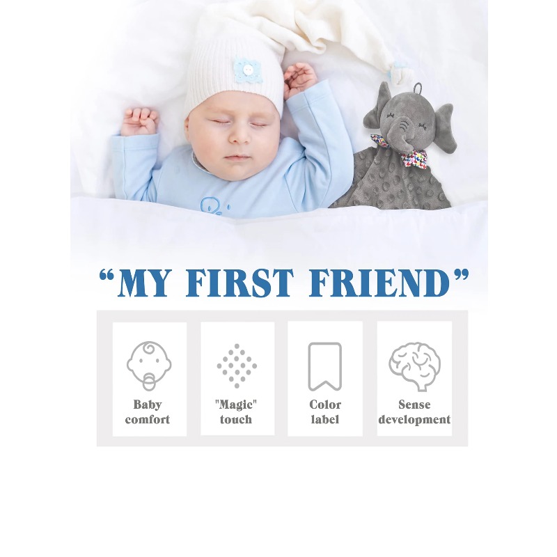 Elephant Baby Comforter Blanke - Kids Toys Elephant recensione e prezzo