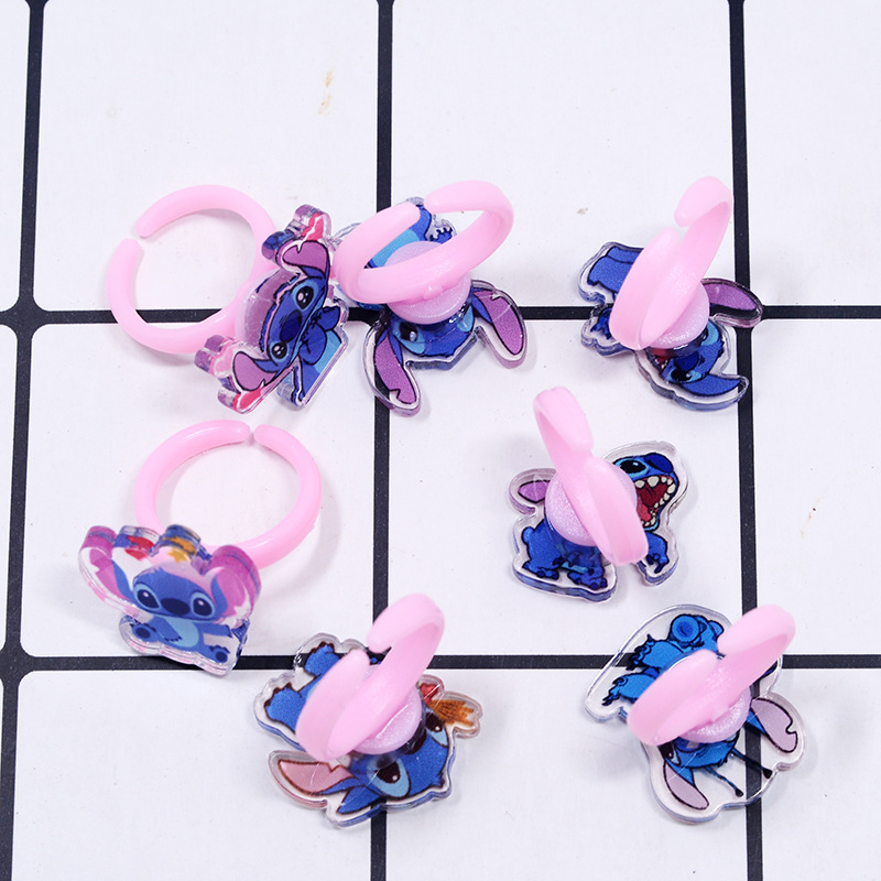 Stitch Acrylic Ring 10/20pcs K - Kids Toys Return Gift recensione e prezzo