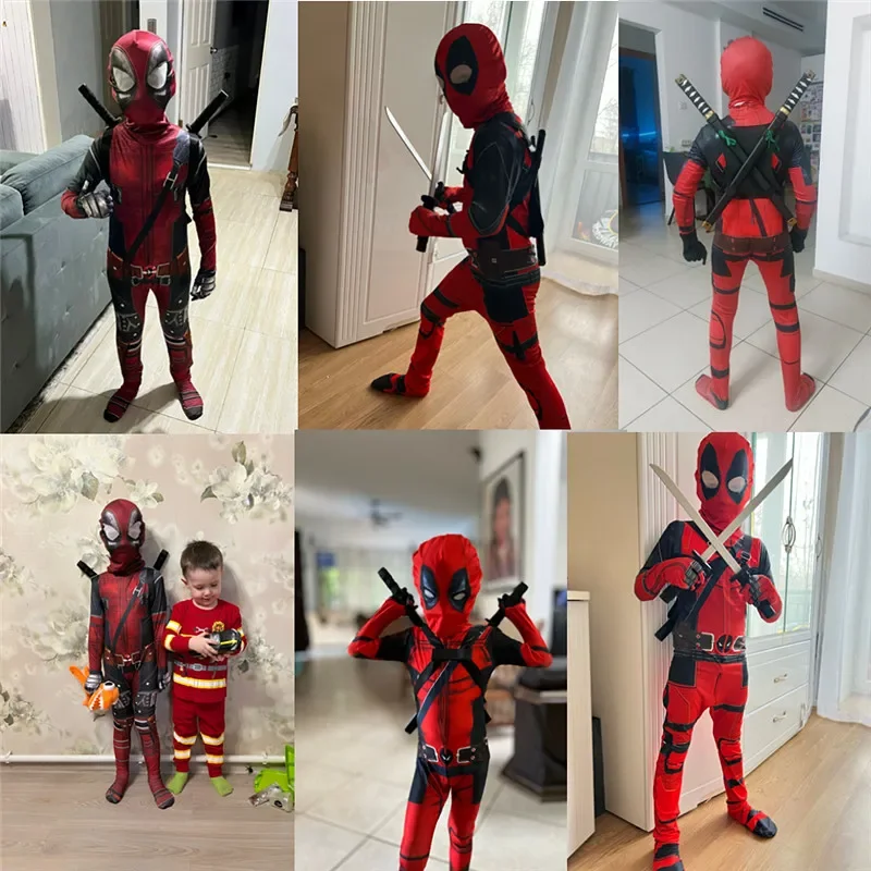 3-12Y Kids Deadpool Costume wi - Kids Toys Boys recensione e prezzo