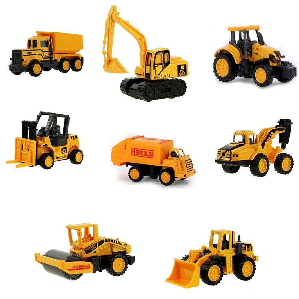 8 Types Mini Construction Engi - Kids Toys Jcb recensione e prezzo