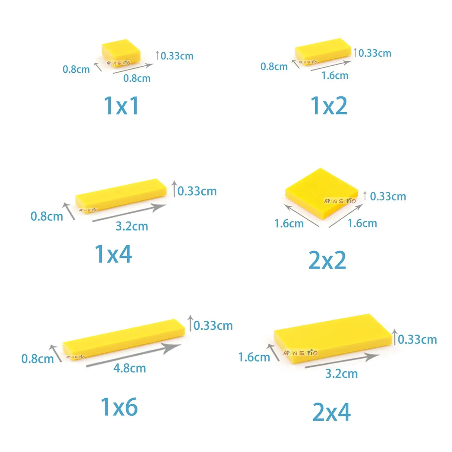 100pcs DIY Building Blocks Fig - Kids Toys Under 100 recensione e prezzo