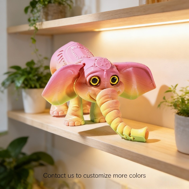 10CM 3D Printed Elephant Model - Kids Toys Elephant recensione e prezzo