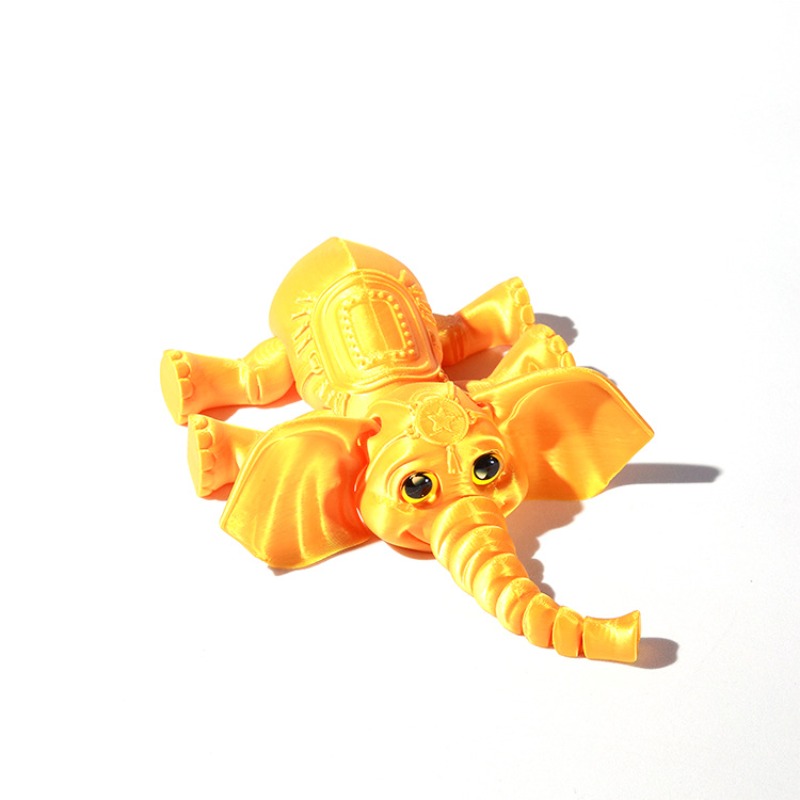 10CM 3D Printed Elephant Model - Kids Toys Elephant recensione e prezzo