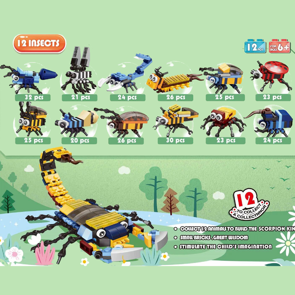 12-in-1 Animal Building Block  - Kids Toys Elephant recensione e prezzo